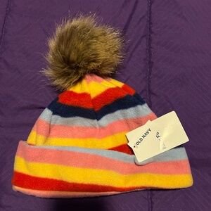 New old navy kids fleece beanie